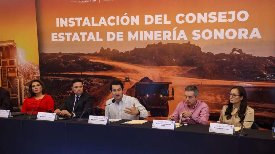 Instala Gobierno de Sonora el Consejo Estatal de Minería